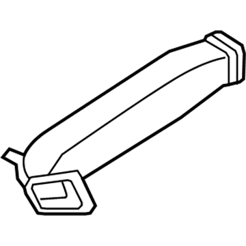 GM 25905215 Outlet Duct, Driver Side 25905215 GM Outlet Duct, Driver Side Illustration 1 of 1