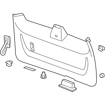 Chevy 20986840 Lower Trim Panel