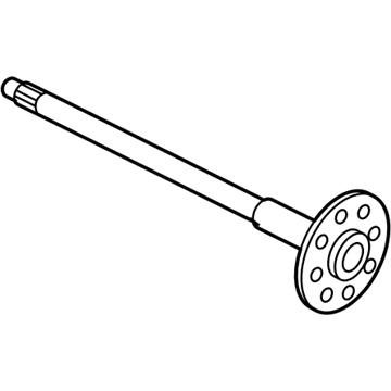 GM 19207226 Axle Shaft, Rear 19207226 GM Axle Shaft, Rear Illustration 1 of 1