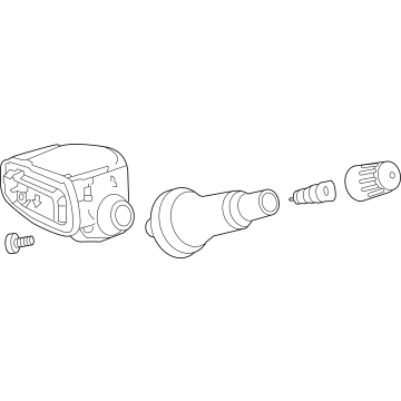GMC 13556202 TPMS Sensor