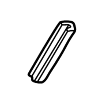 22612648 GM Run Channel Retainer, Front Passenger Side Illustration 1 of 1