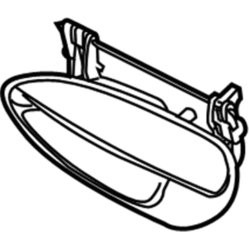 Pontiac GTO Exterior Door Handle - 92085572