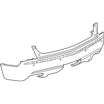 Cadillac XT5 Bumper Cover - 84207385