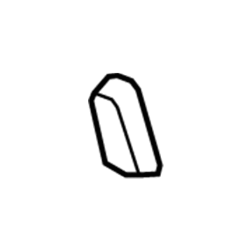 GM 22843973 Seat Switch Knob, Titanium, Front 22843973 GM Seat Switch Knob, Titanium, Front Illustration 1 of 1