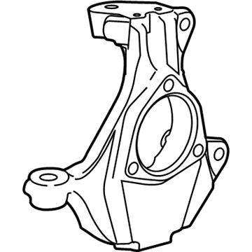 GM 22760659 Knuckle, Driver Side 22760659 GM Knuckle, Driver Side Illustration 1 of 1