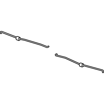 GM 84691051 Lock Rod, Driver Side 84691051 GM Lock Rod, Driver Side Illustration 1 of 1