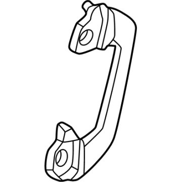 GM 84720626 Grip Handle, Driver Side 84720626 GM Grip Handle, Driver Side Illustration 1 of 1