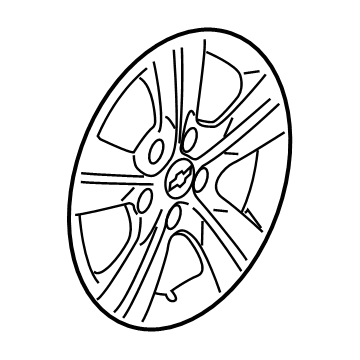 Chevy Cruze Wheel Cover - 13399300