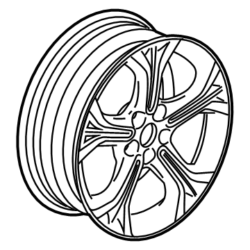 Chevy Cruze Spare Wheel - 42576165