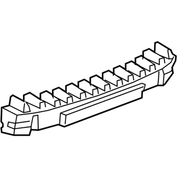 GM 15951090 Energy Absorber 15951090 GM Energy Absorber Illustration 1 of 1