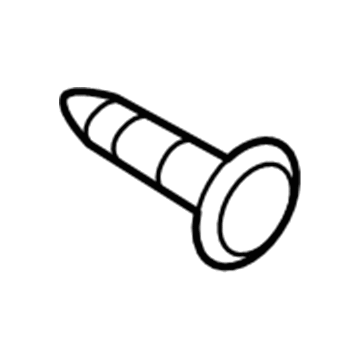 GM 11504661 Backup Lamp Assembly Screw 11504661 GM Backup Lamp Assembly Screw Illustration 1 of 1