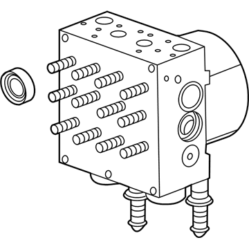 Chevy ABS Pump And Motor Assembly - 23156466
