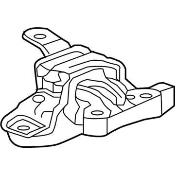 Chevy 42456789 Upper Transmission Mount