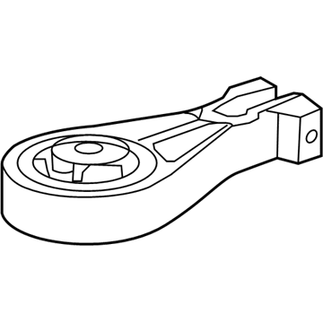 Chevy 95129201 Lower Transmission Mount