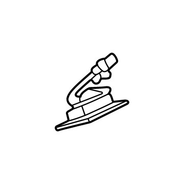 GM 13532398 Courtesy Lamp, Front 13532398 GM Courtesy Lamp, Front Illustration 1 of 1
