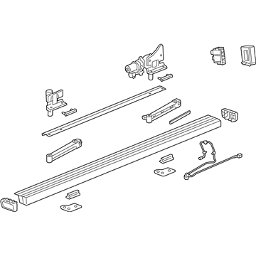 Chevy 85659271 Step Bar Assembly