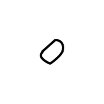 Cadillac 12374572 Visor Retainer