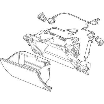 Cadillac Glove Box - 85021742