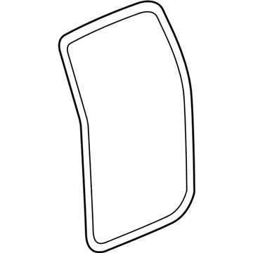 GM 22766417 Surround Weatherstrip 22766417 GM Surround Weatherstrip Illustration 1 of 1