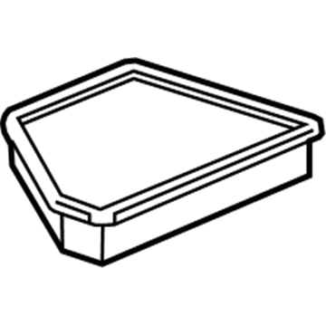23335811 GM Air Filter Illustration 1 of 1