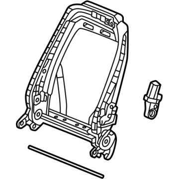 Cadillac 85080270 Seat Back Frame