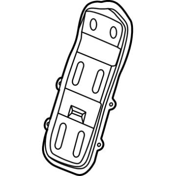 GM 13555157 Mat Assembly-Front Seat Back Vent Fan 13555157 GM Mat Assembly-Front Seat Back Vent Fan Illustration 1 of 1