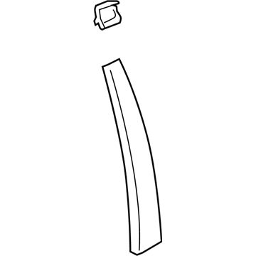 GM 84258757 Applique, Front Driver Side 84258757 GM Applique, Front Driver Side Illustration 1 of 1