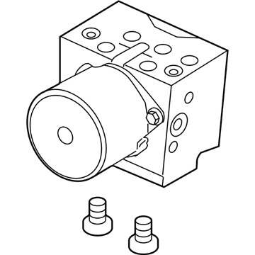Chevy ABS Pump And Motor Assembly - 20927955
