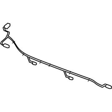 GM 20835865 Wire Harness, Rear 20835865 GM Wire Harness, Rear Illustration 1 of 1