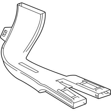 Buick 60003706 Rear Duct