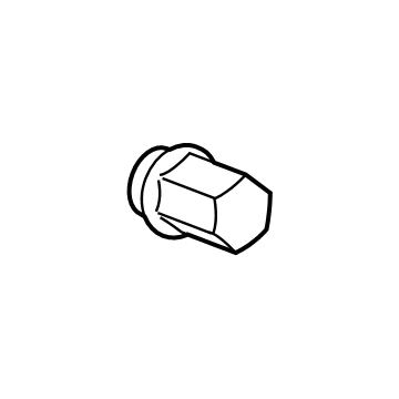 GMC 9599297 Wheel Nut