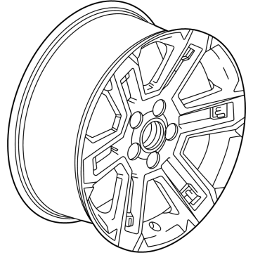 GMC 26343124 Wheel, Alloy