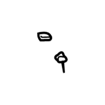 GM 10301966 Side Extension Retainer 10301966 GM Side Extension Retainer Illustration 1 of 1