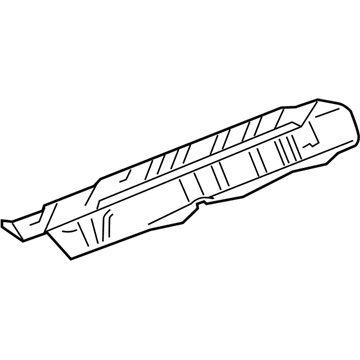 13238804 GM Heat Shield Illustration 1 of 1