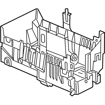 GM 13354419 Battery Tray 13354419 GM Battery Tray Illustration 1 of 1