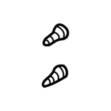 GM 26014529 Lower Column Cover Bolt 26014529 GM Lower Column Cover Bolt Illustration 1 of 1