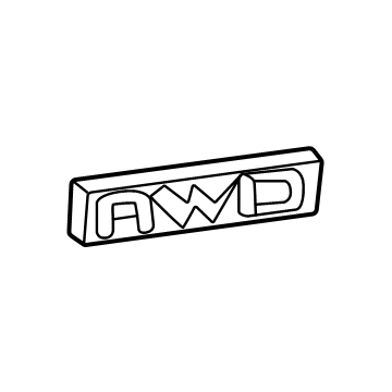 Buick Enclave Emblem - 26509921