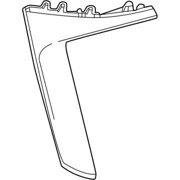 26443674 GM Applique Assembly-Lift Gate Side Aero Illustration 1 of 1