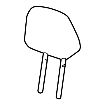 Chevy 26498100 Headrest