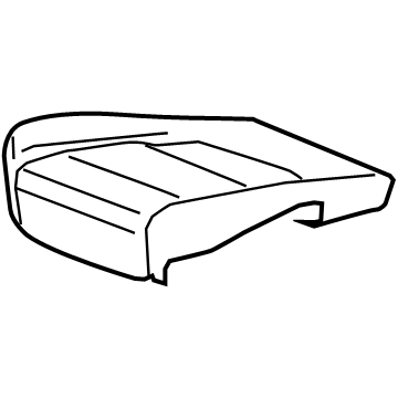 GM 84639948 Cushion Cover, Driver Side 84639948 GM Cushion Cover, Driver Side Illustration 1 of 1