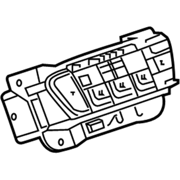 GM 85512729 Gear Shift Assembly 85512729 GM Gear Shift Assembly Illustration 1 of 1