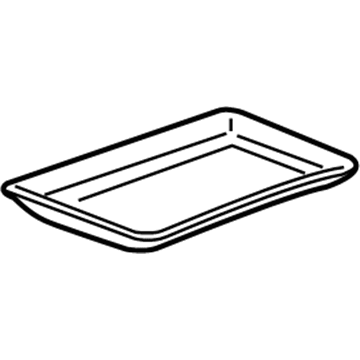 GM 84020306 Liner, Jet Black 84020306 GM Liner, Jet Black Illustration 1 of 1