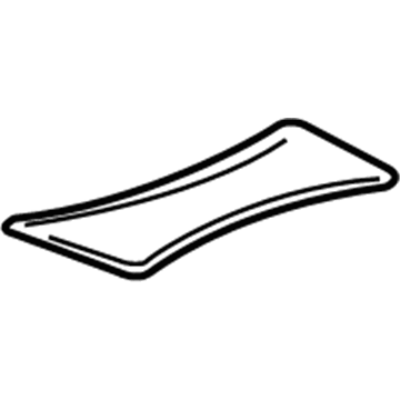84020281 GM Liner, Jet Black Illustration 1 of 1