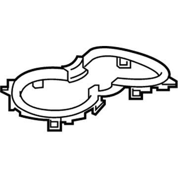 GM 85128388 Bezel, Front 85128388 GM Bezel, Front Illustration 1 of 1