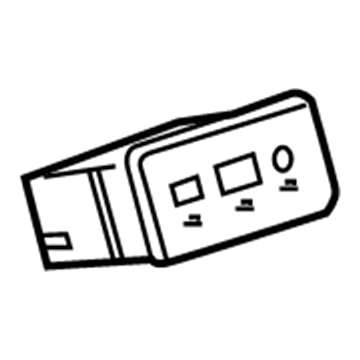GM 84698809 USB Port, Jet Black 84698809 GM USB Port, Jet Black Illustration 1 of 1