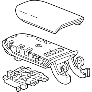 Chevy 42865541 Armrest