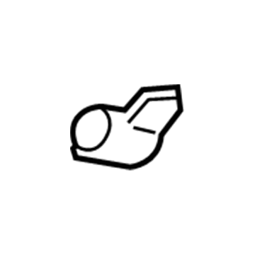 22977745 GM Fender Mounting Bracket, Upper Passenger Side Illustration 1 of 1