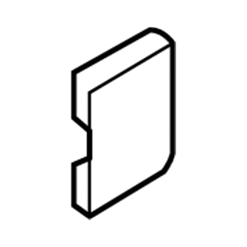 GM 12472982 Lock Cover 12472982 GM Lock Cover Illustration 1 of 1