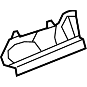 84062146 GM Bracket, Front Driver Side Illustration 1 of 1