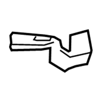 23274706 GM Apron Assembly Bracket, Driver Side Illustration 1 of 1